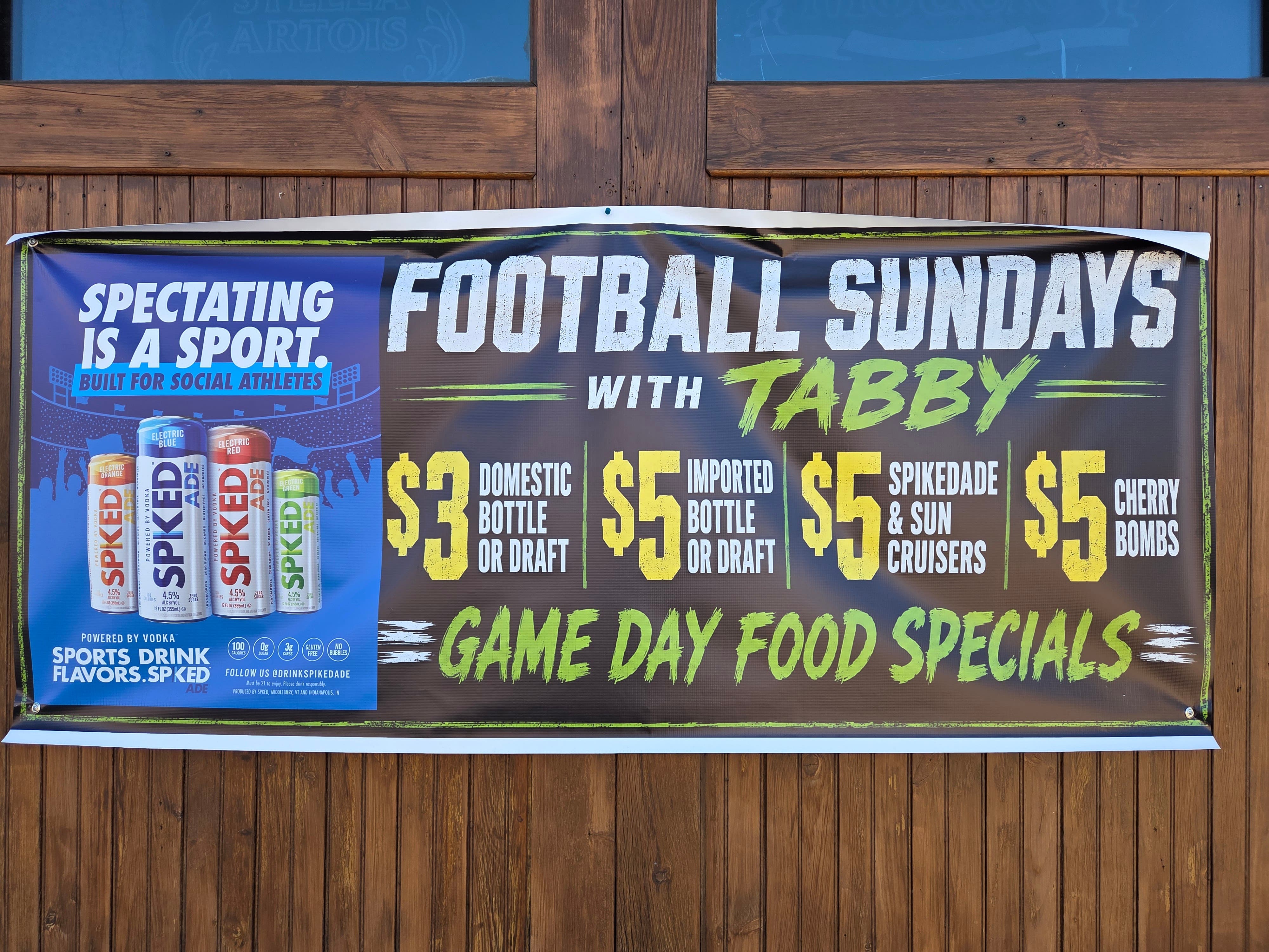 FOOTBALL SUNDAY! Open at 12 Noon
