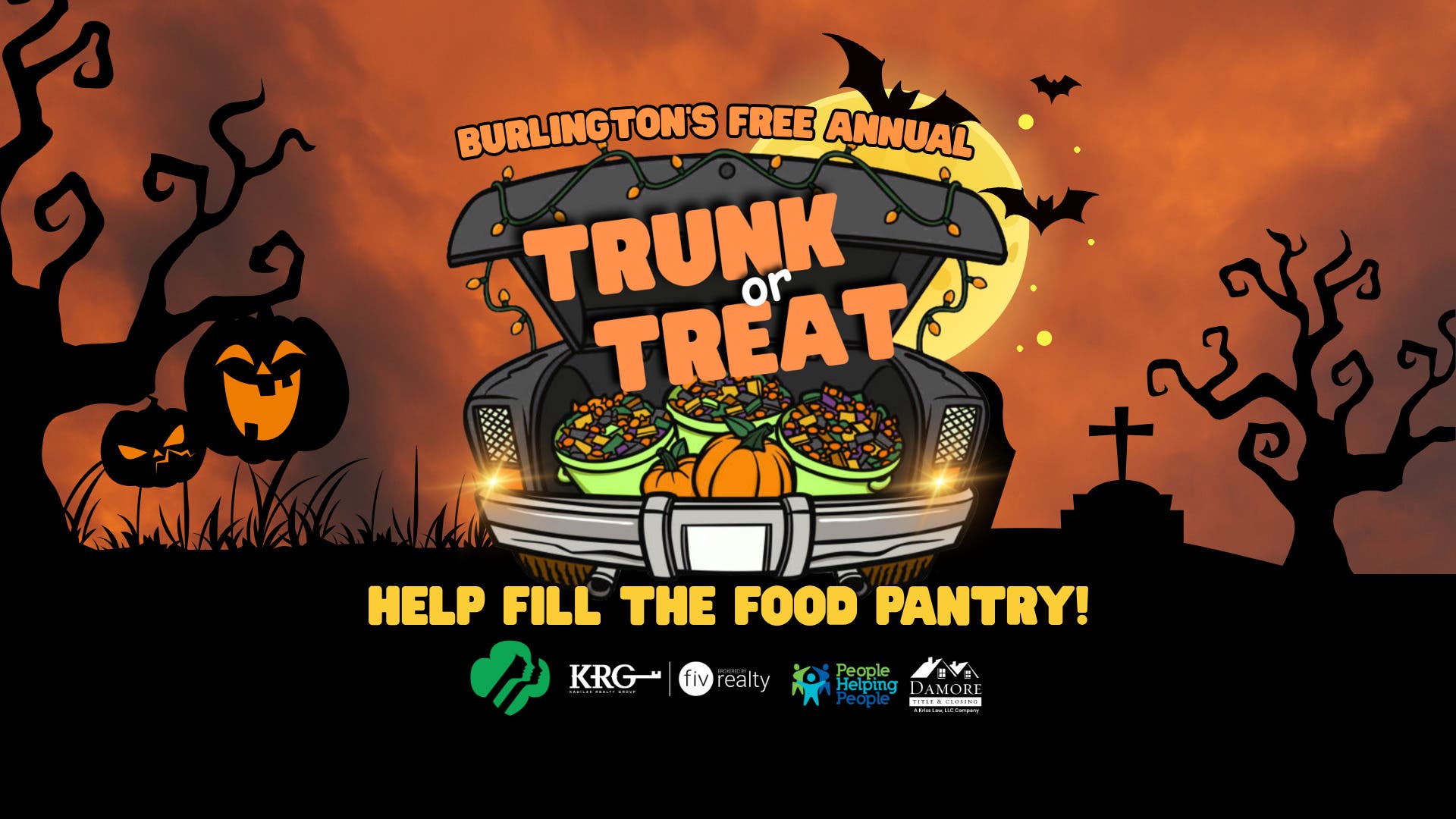 Burlington's FREE Annual Trunk-or-Treat!