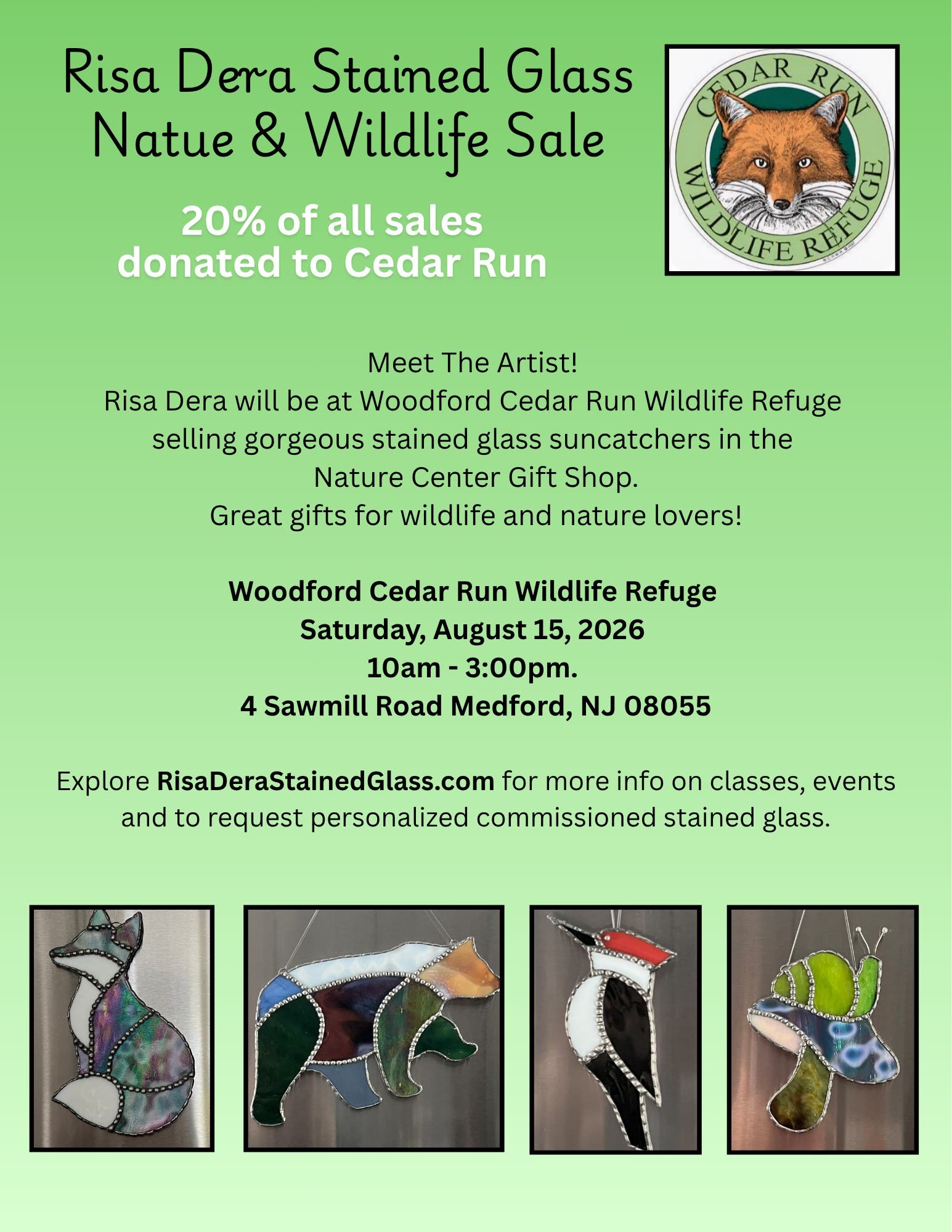 Stained Glass Nature & Wildlife Sale - Shop With A Purpose 