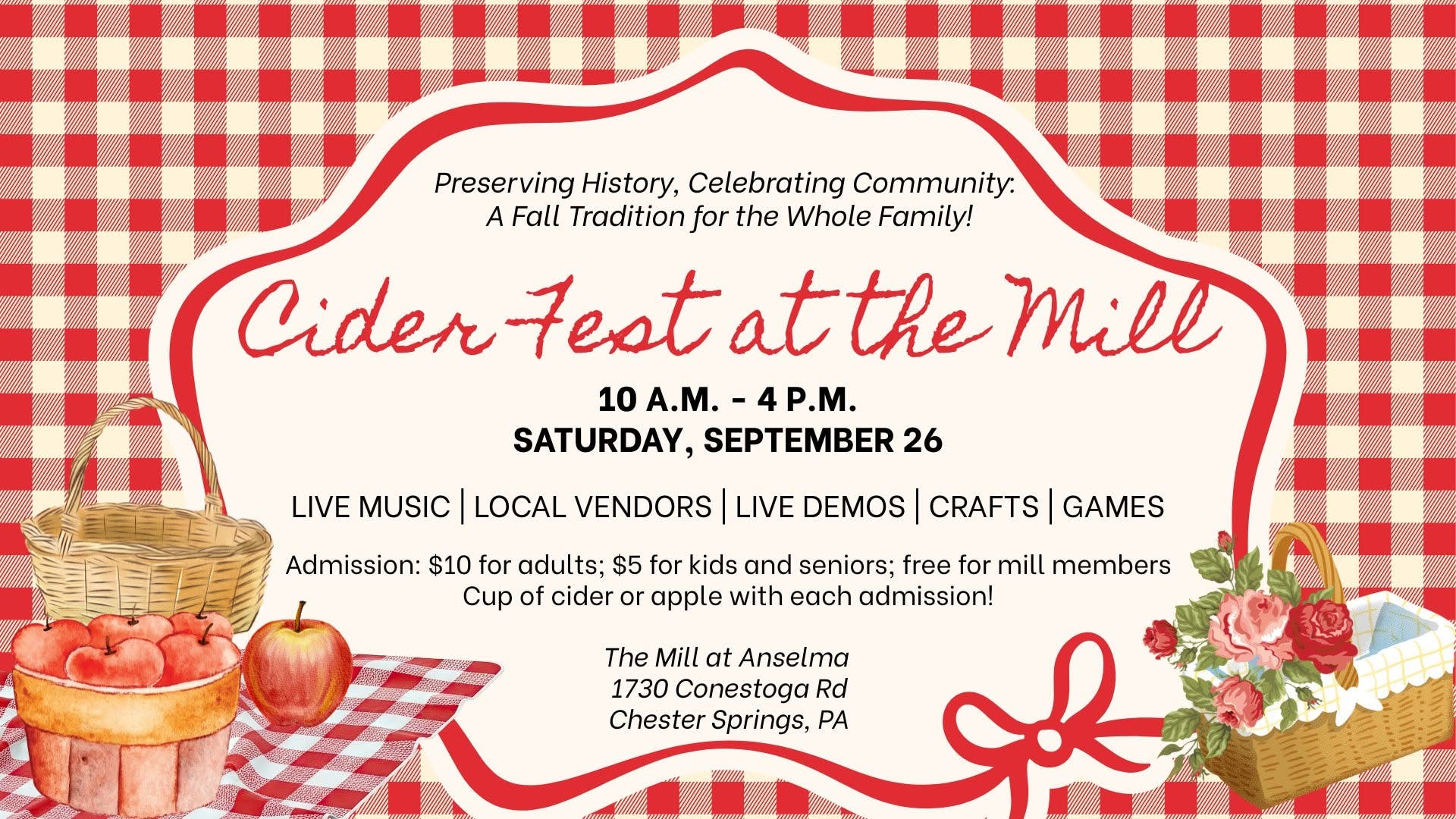 Cider Fest at The Mill at Anselma