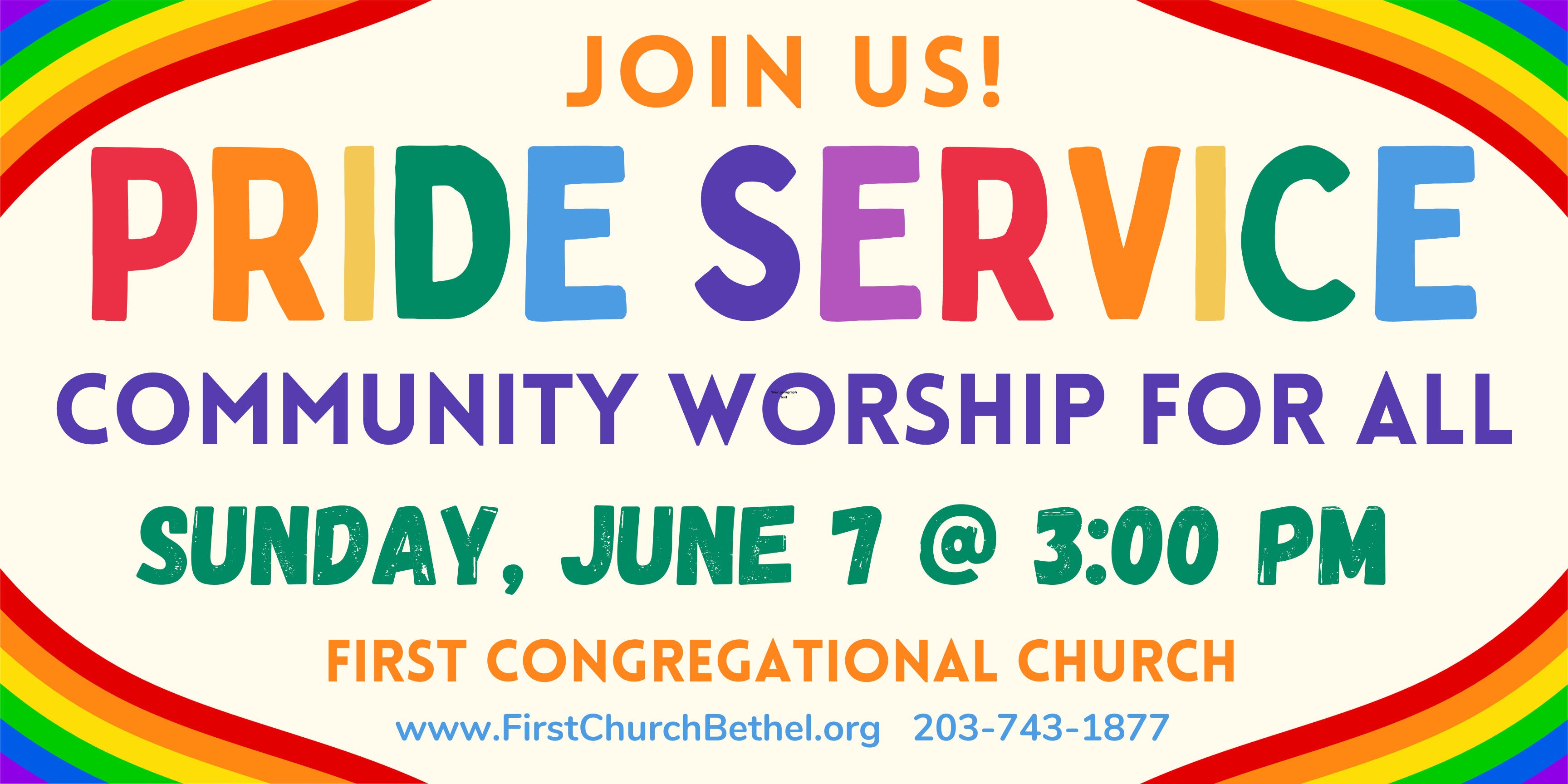 Pride Service: Community Worship for All