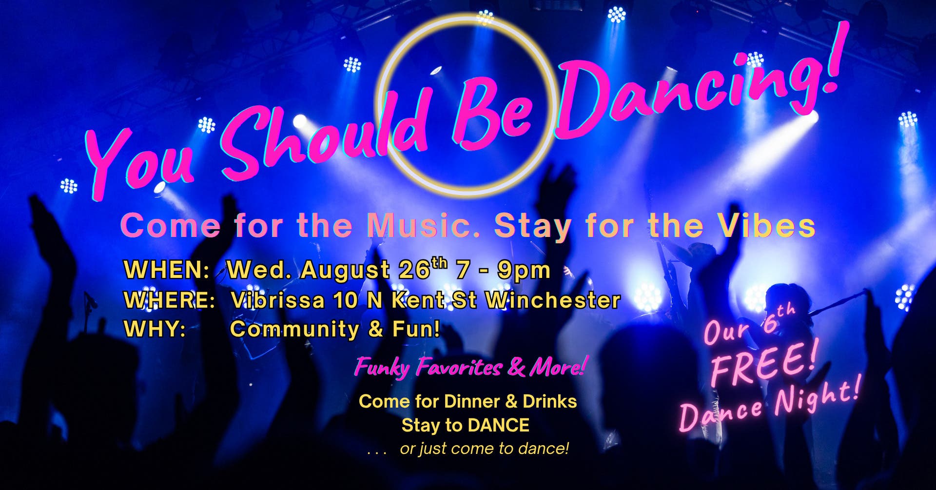 You Should Be Dancing - Free Community Dance Night