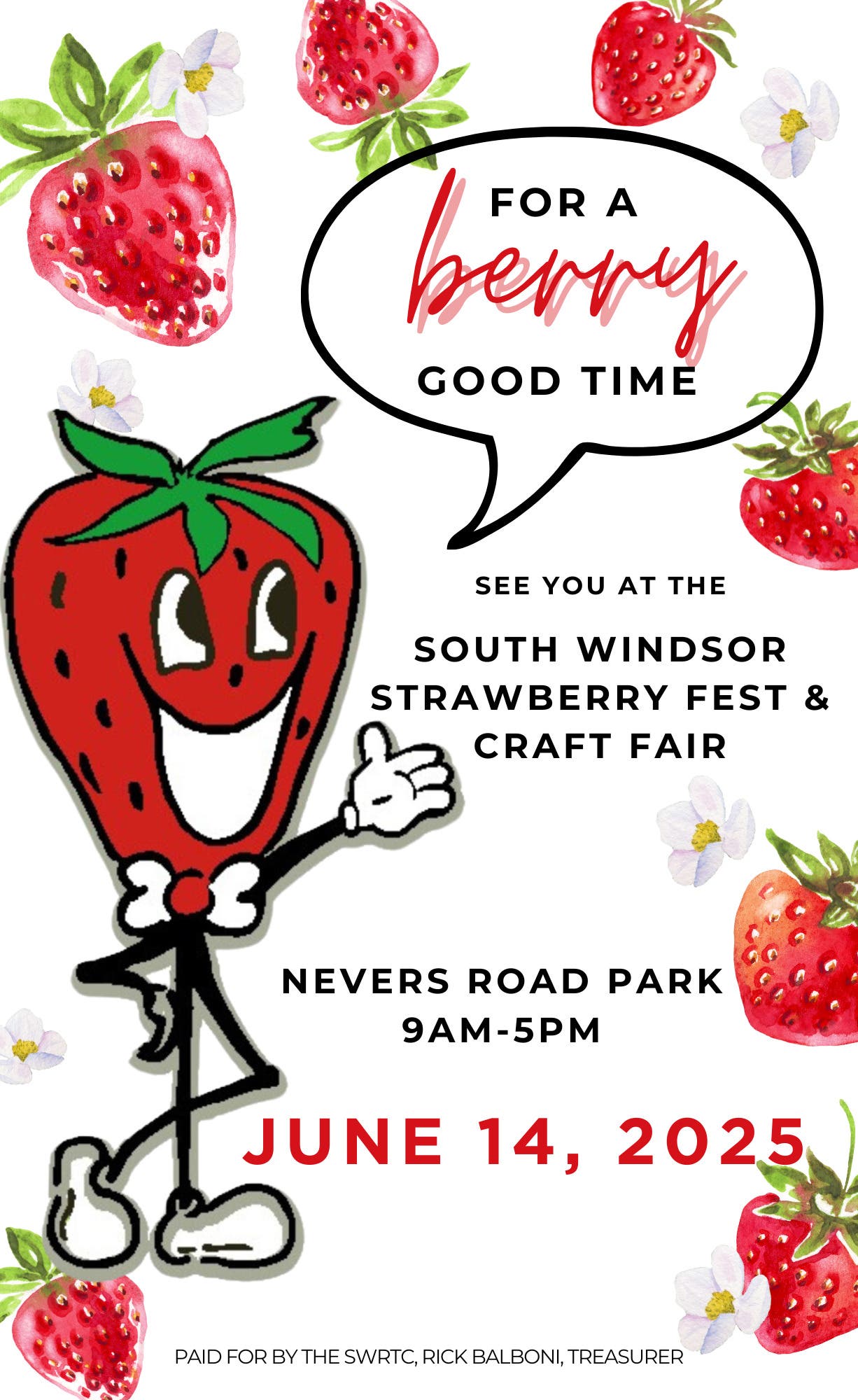 South Windsor’s 43rd Annual Strawberry Fest and Craft Fair