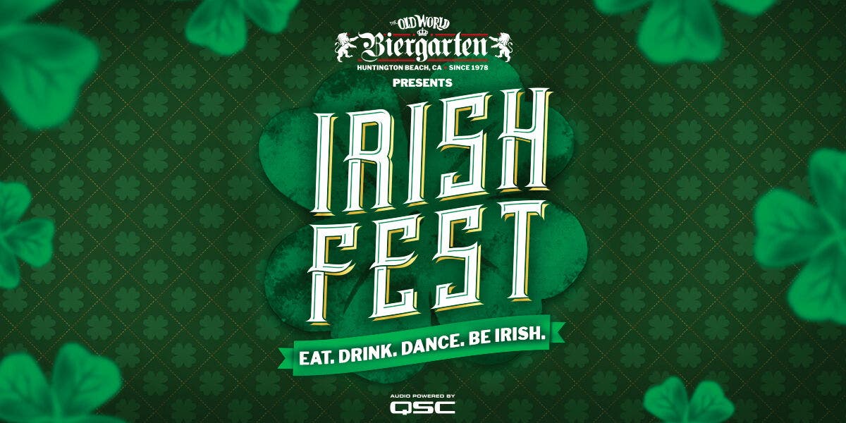 IRISH FEST: Silk Button Butchers, Sleevens Band, OC Sheriff Bagpiper Band, & Irish Step Dance – Old 