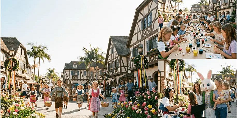 German Easter Egg Hunt & Spring Festival 2026 | Old World Village – Huntington Beach, CA