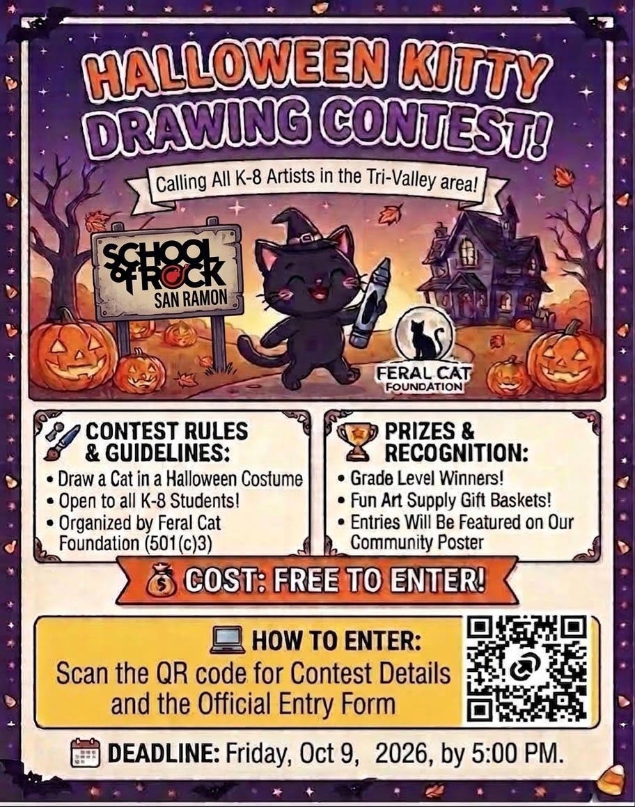 Halloween Kitty Drawing Contest!