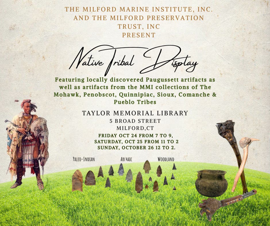 Oct 25 | Native Tribal display | Milford, CT Patch