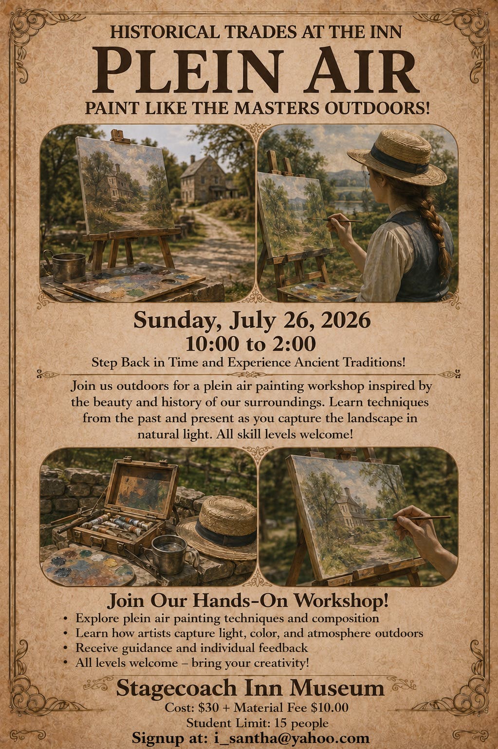 Plein Air Painting Workshop