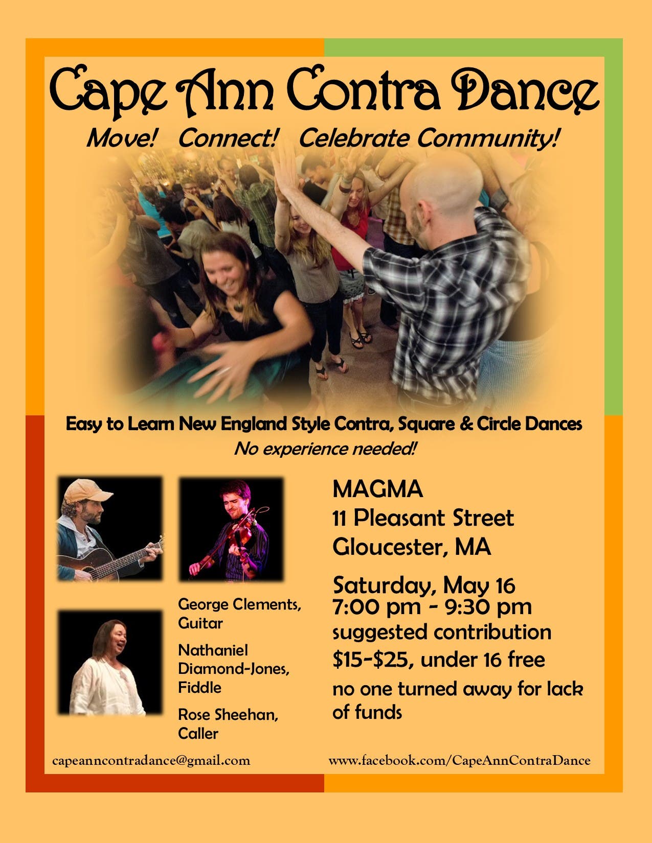Community Contra Dance at MAGMA