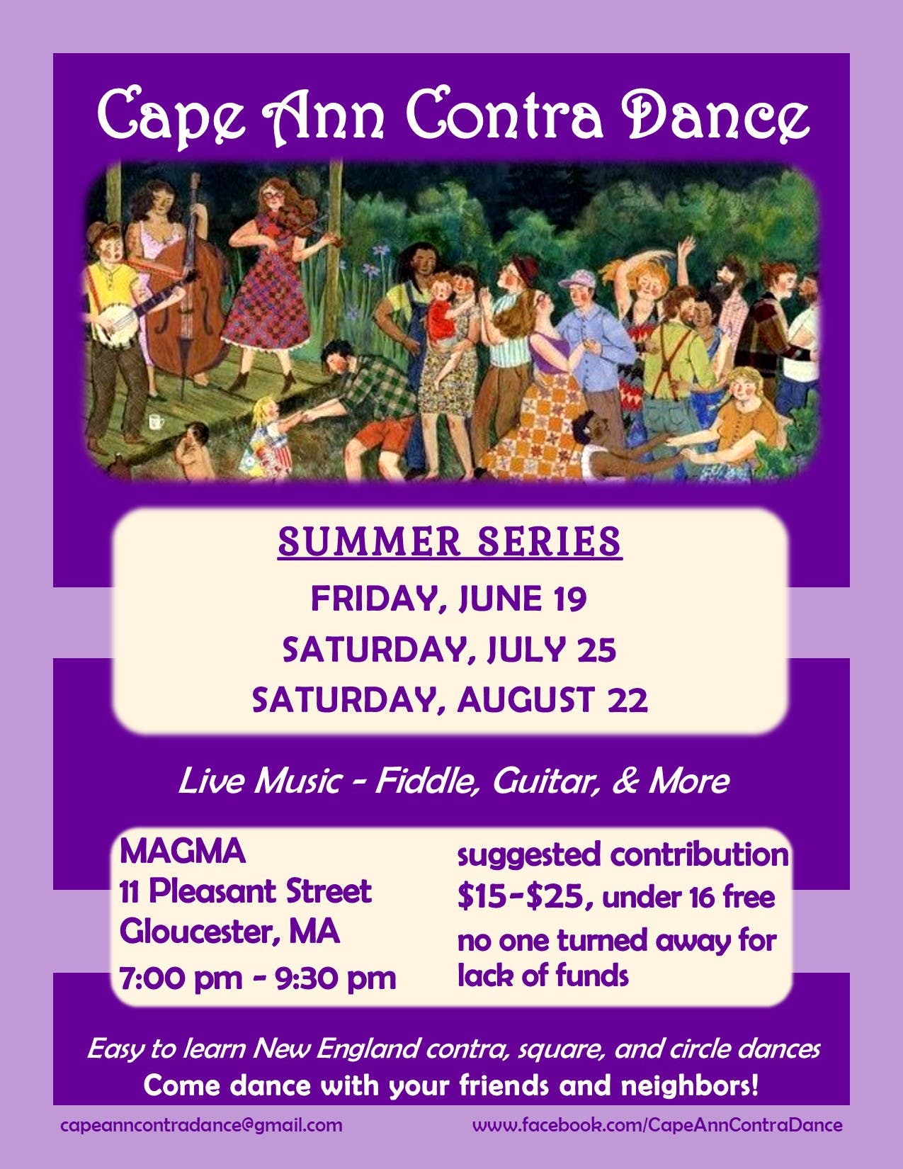 Cape Ann Community Contra Dance