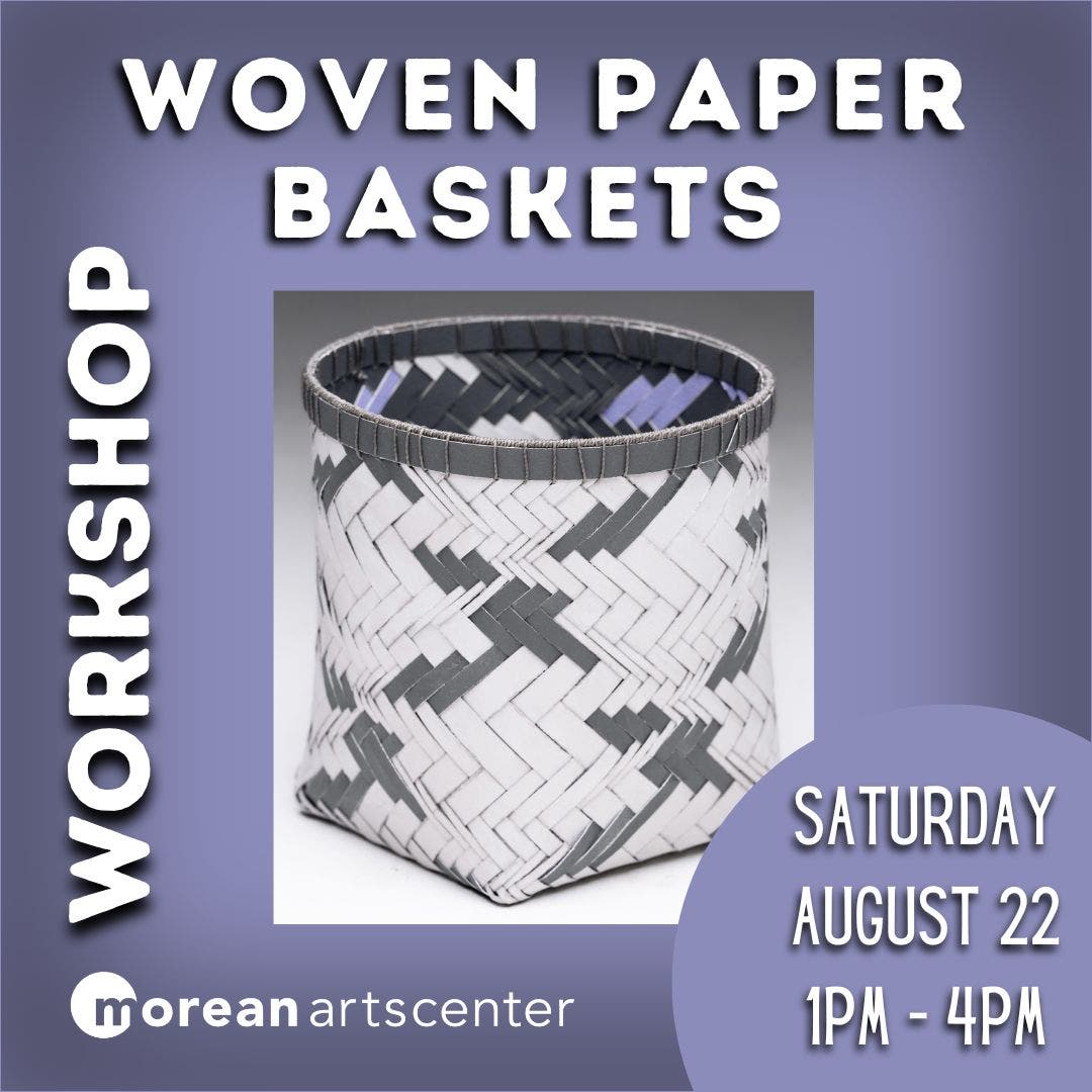 Woven Paper Baskets with Lisa Ramudo