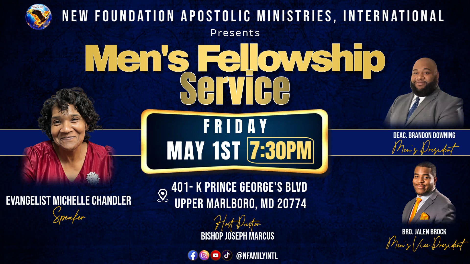 Men's Fellowship Service!