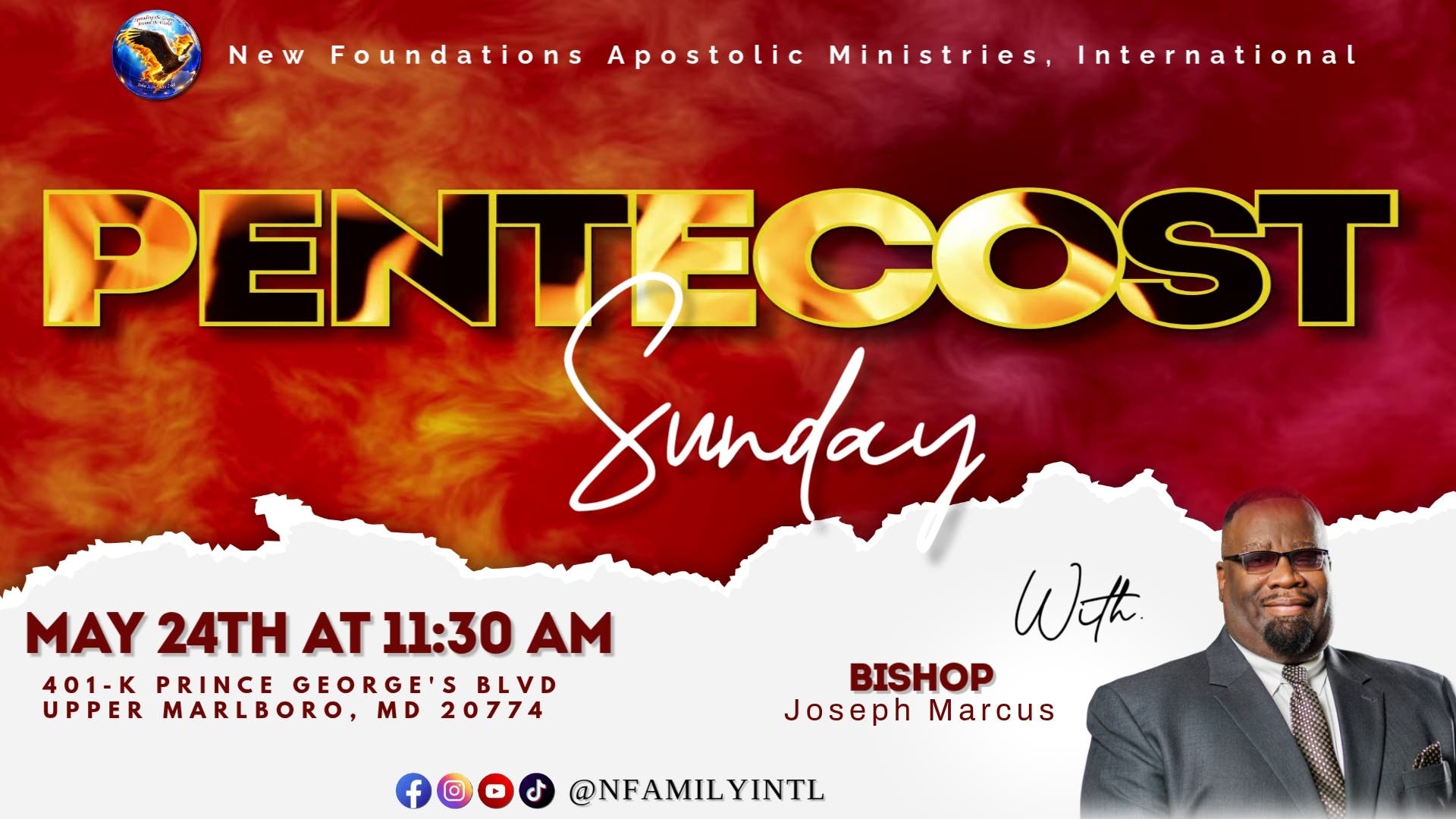 Pentecost Sunday 2026!