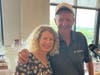 Margaret Momber (S/PA Executive Director) and Bruce Reitz (Golf Event Organizer and Board Member)