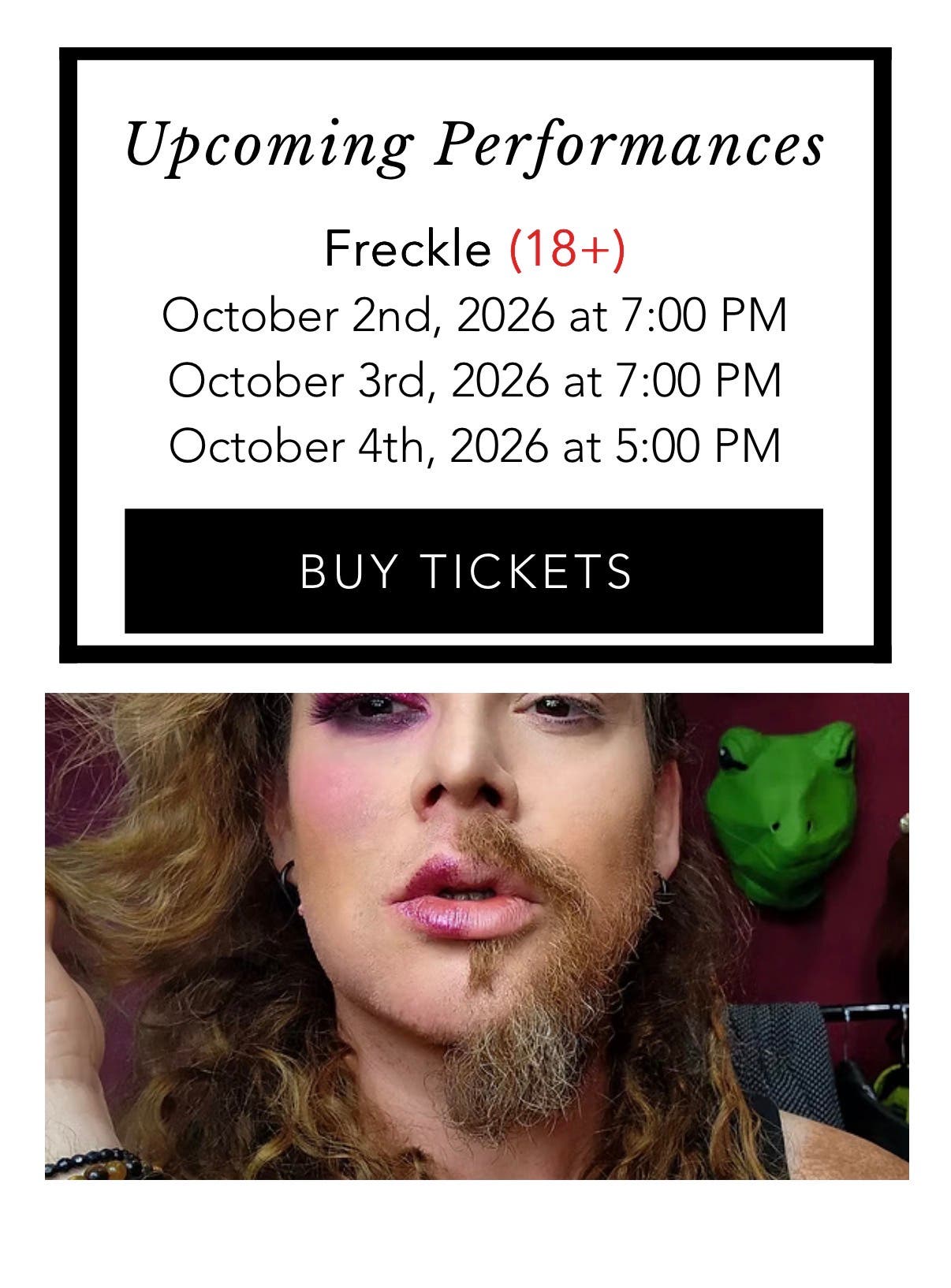 Freckle, The Musical
