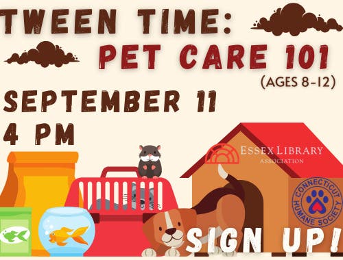 Tween Time: Pet Care 101 (Ages 8-12)