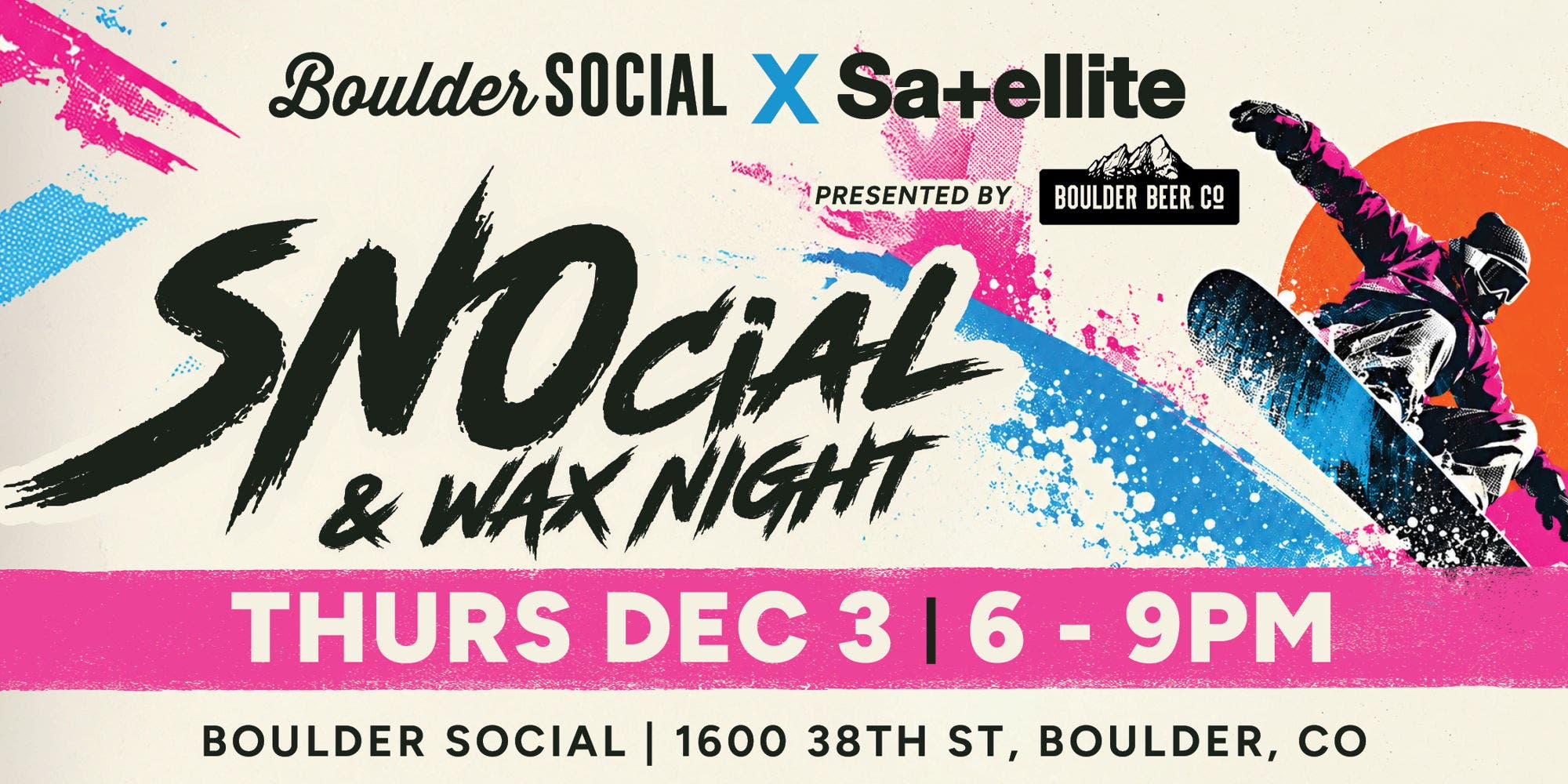 SNOcial & Wax Night