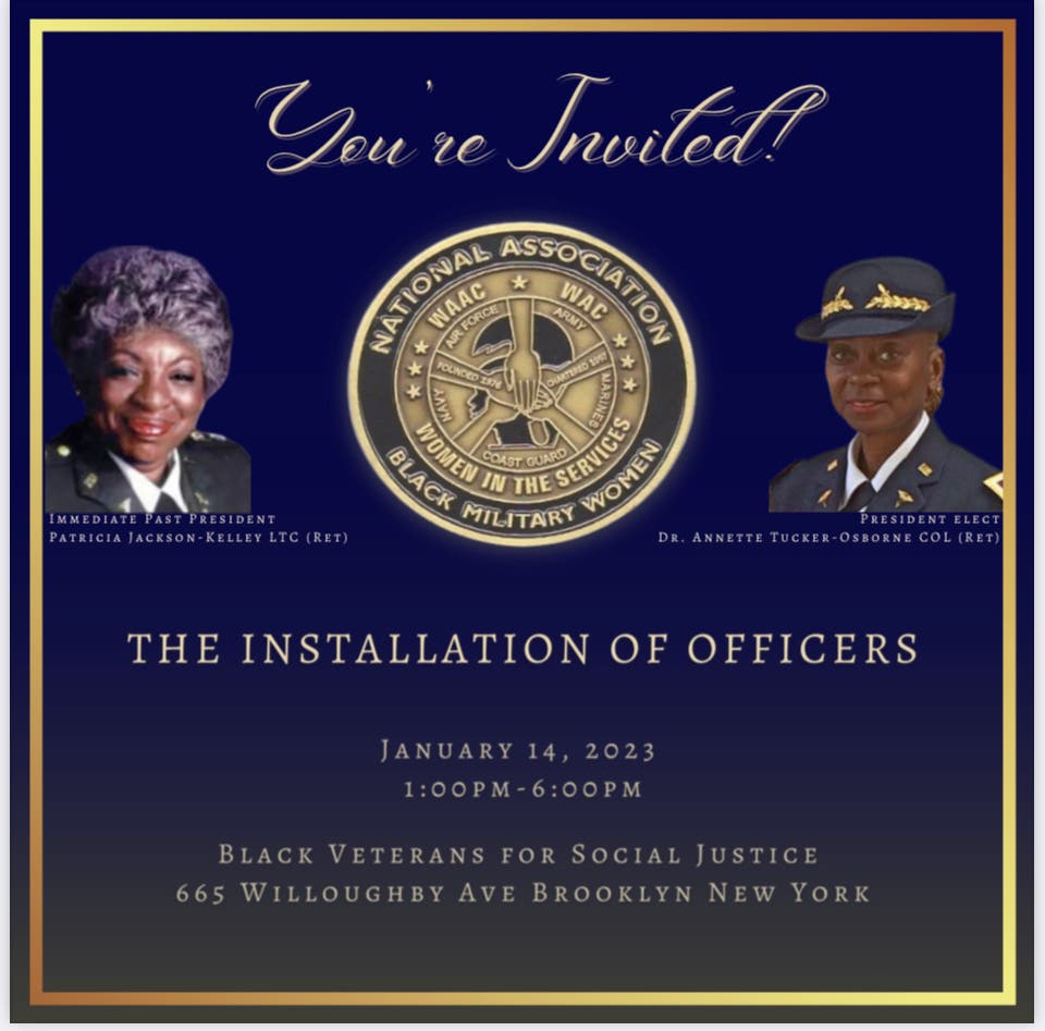 Jan 14 NABMW Installation of Officers Ceremony Brooklyn, NY Patch