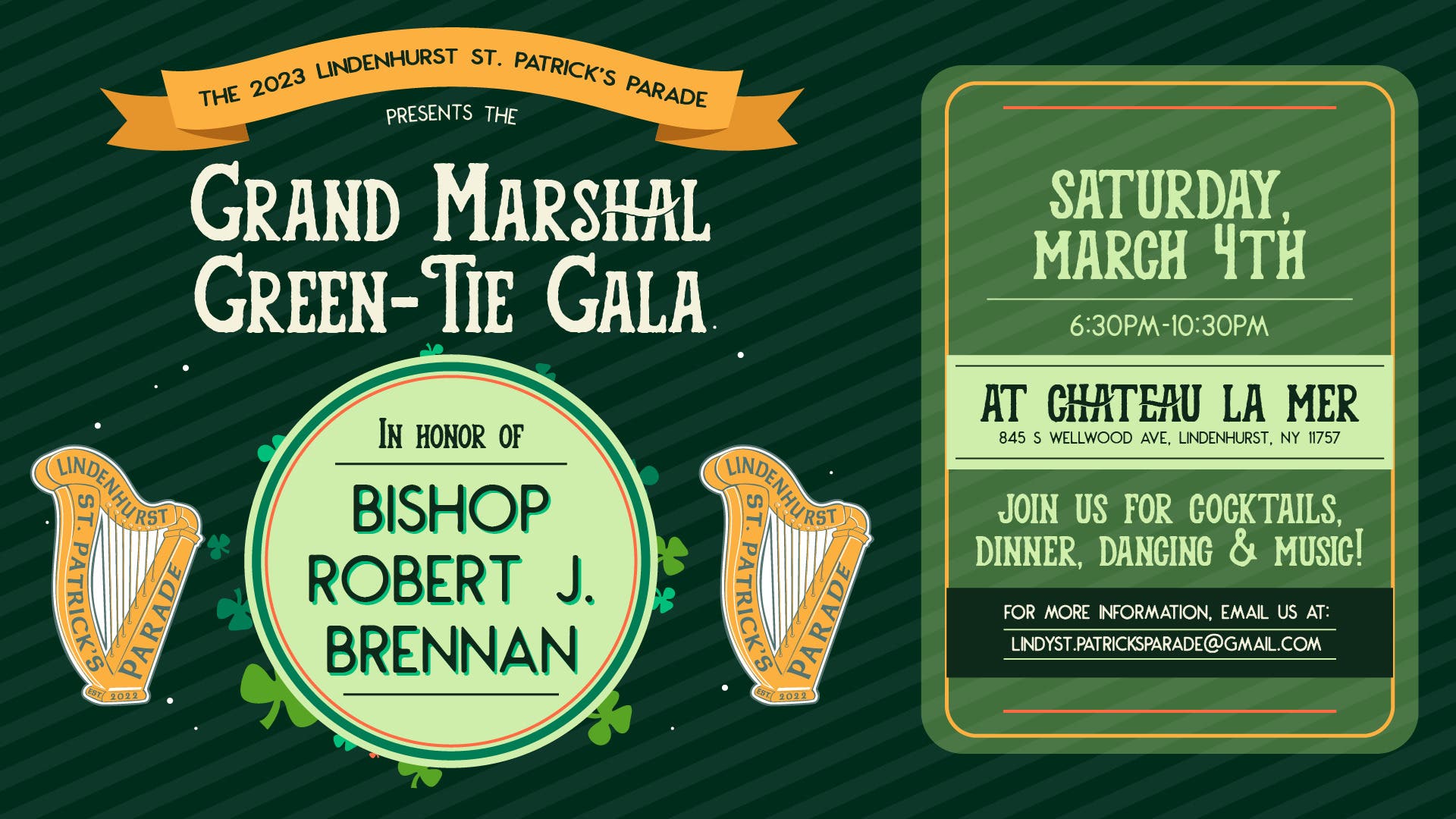 Mar 4 | Grand Marshal Green-Tie Gala | Lindenhurst, NY Patch