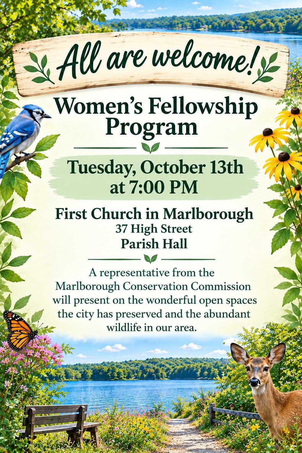 Marlboro Conservation areas and wildlife!
