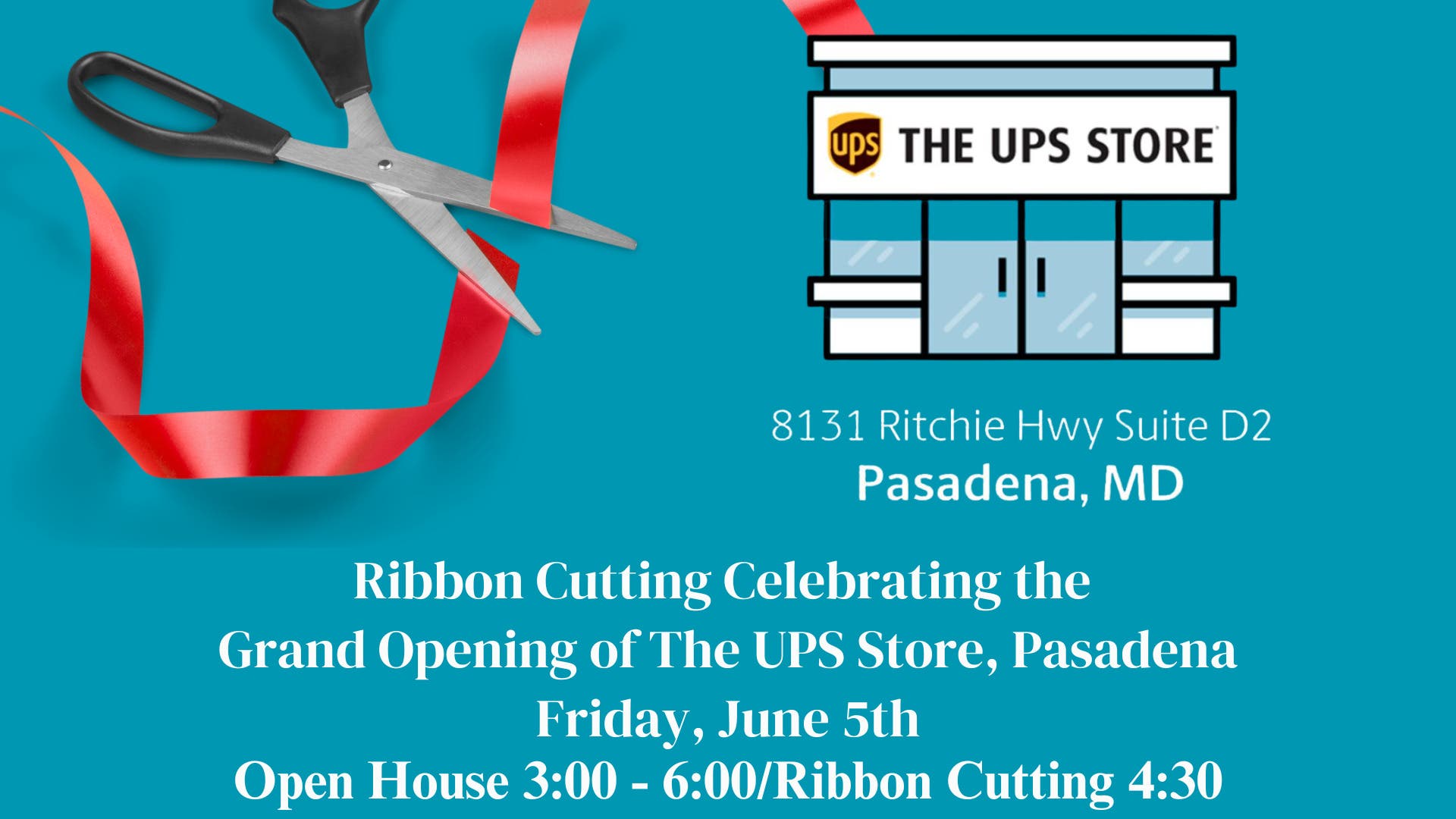 Grand Opening of The UPS Store, Pasadena