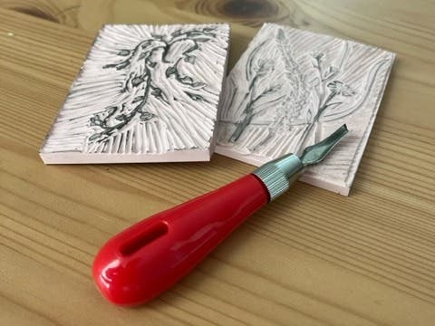 Upcycling | Lino Carving & Block Printing