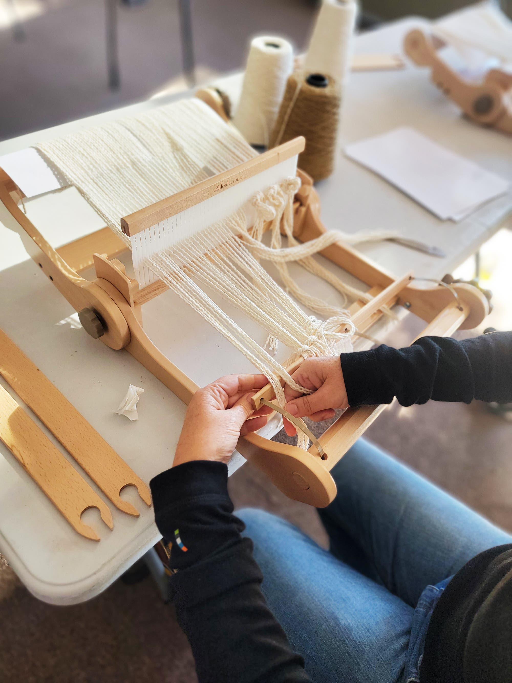 Learn to Warp + Weave on a Rigid Heddle Loom
