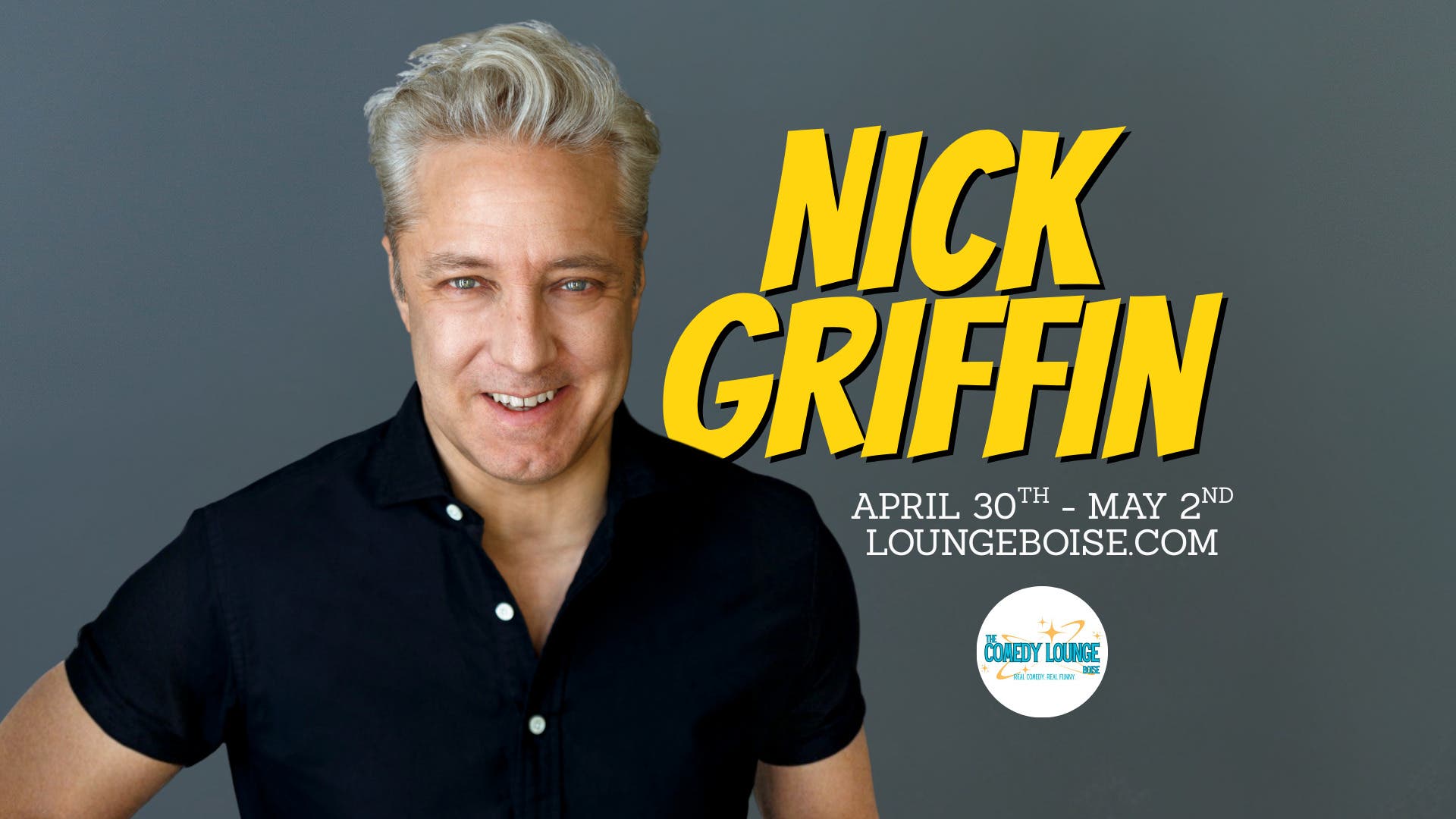 Nick Griffin @ The Comedy Lounge (April 30, May 1 & 2)