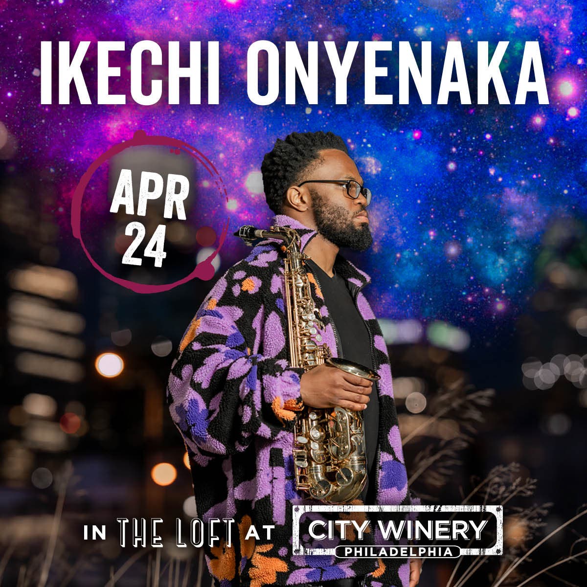 Ikechi Onyenaka Live at City Winery Philadelphia