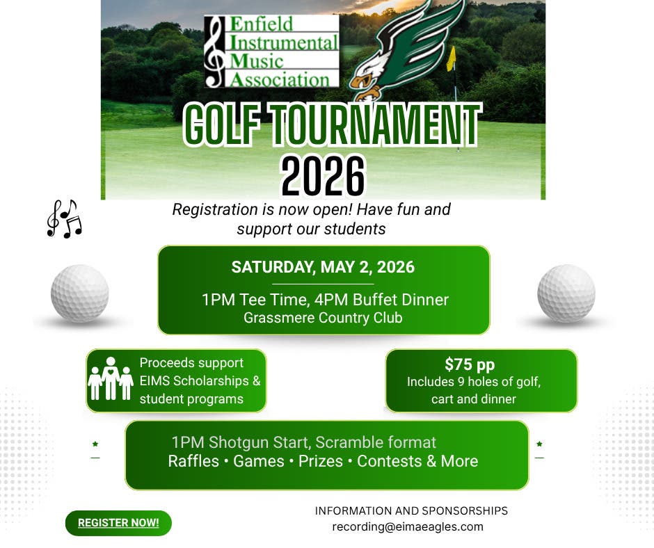 Enfield Instrumental Music Association Golf Tournament 2026
