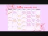 January 2024 Calendar