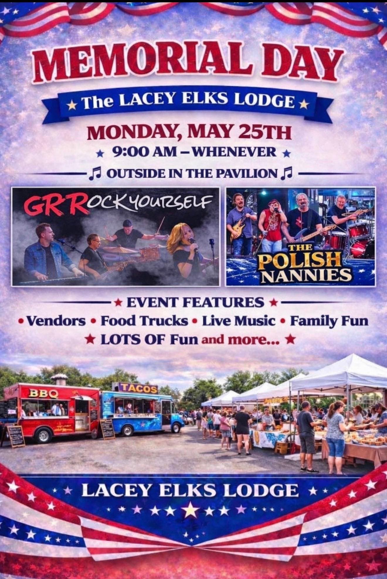Lacey Elks Memorial Day Extravaganza
