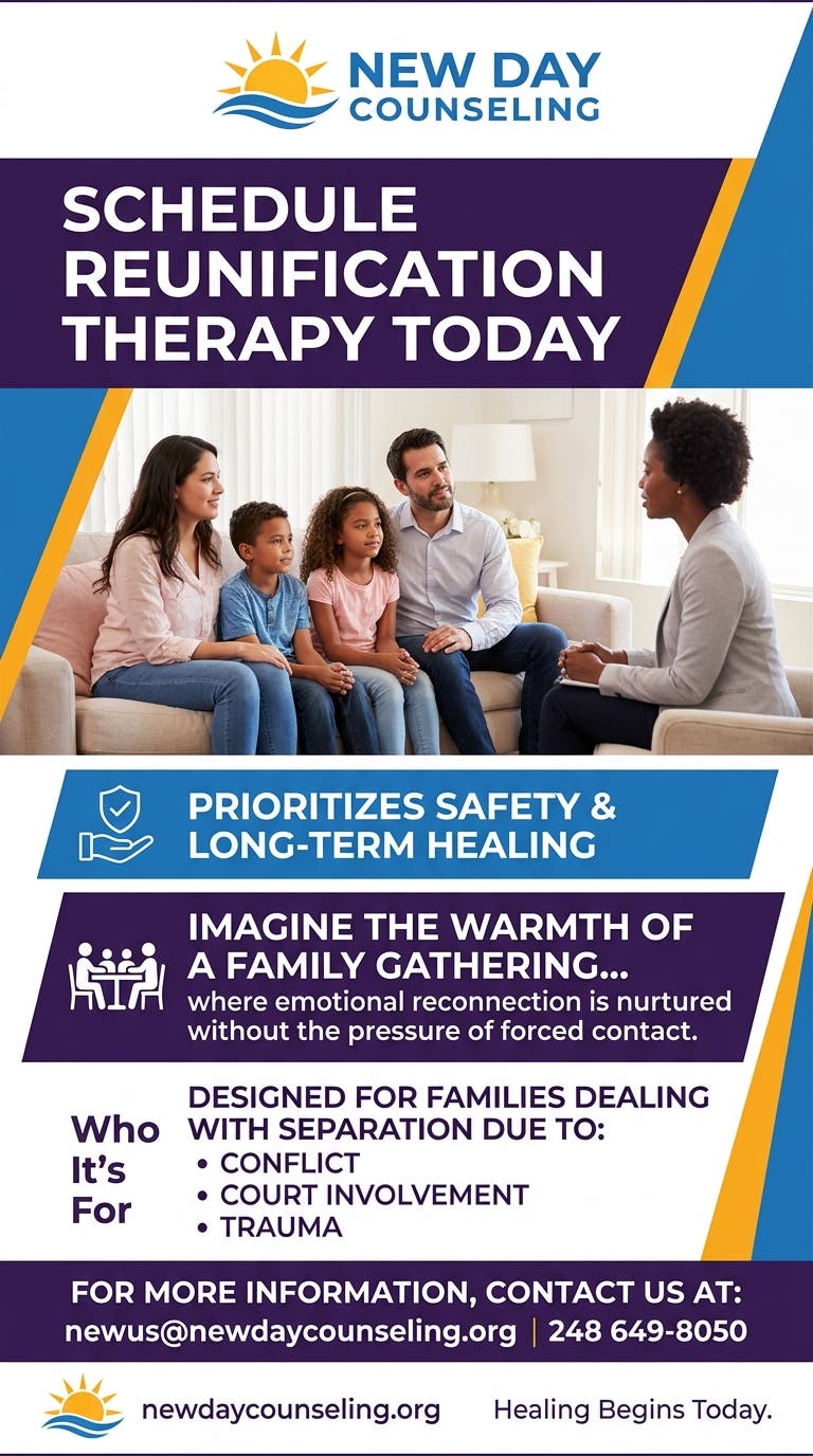 New Day Counseling "Reunification Therapy"