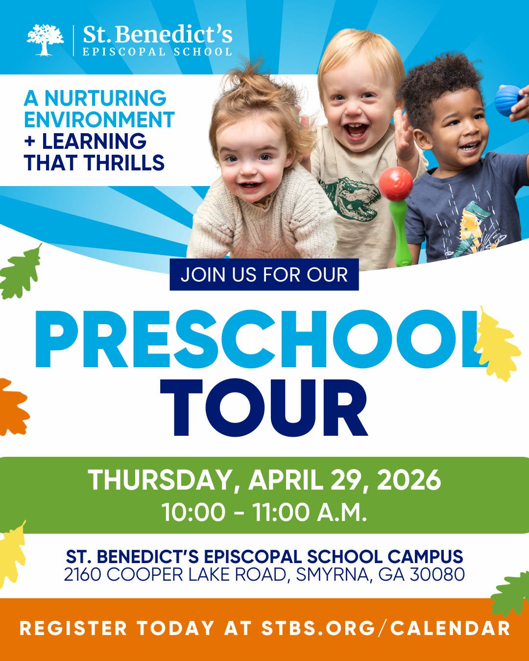 St. Benedict's Preschool Tour
