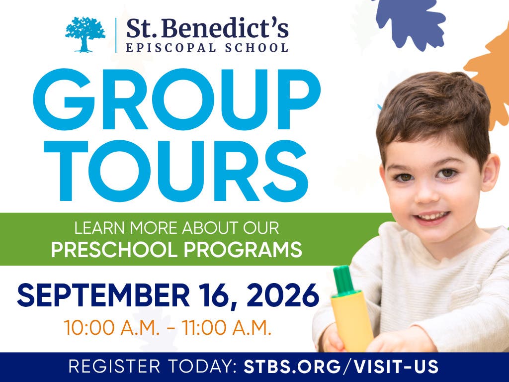 St. Benedict's Episcopal School: Preschool Group Tour