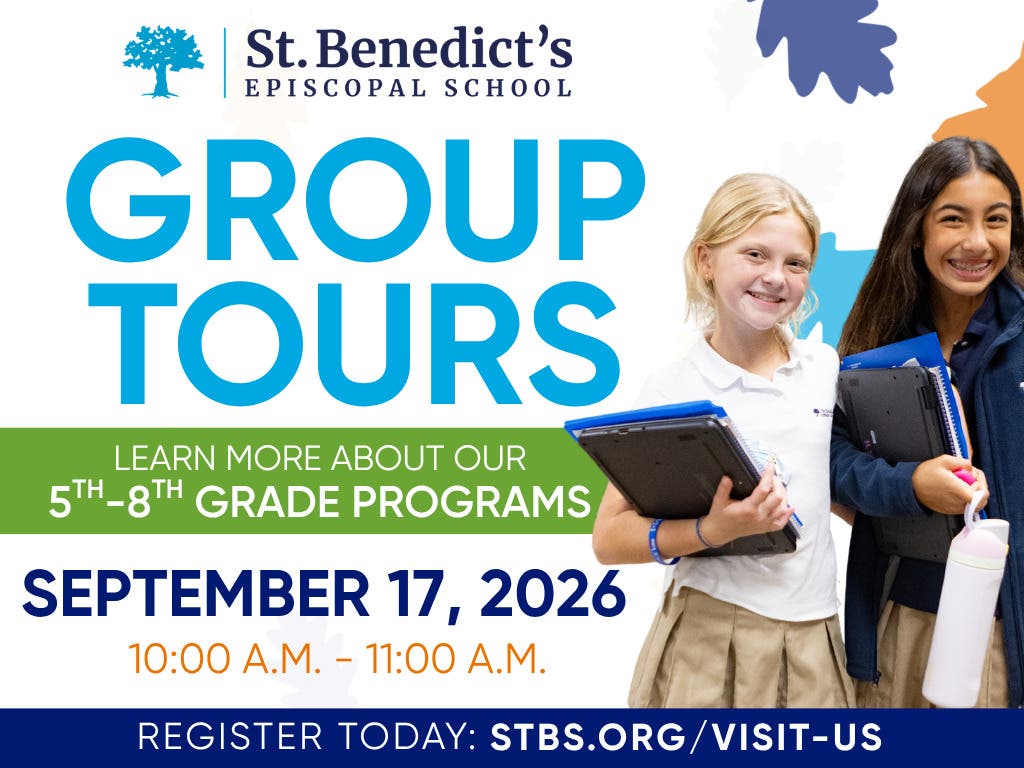 St. Benedict's Episcopal School: 5th - 8th Grade Group Tour