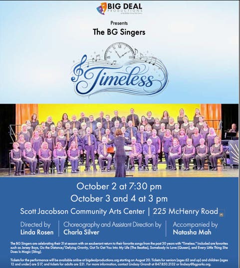 The BG Singers Presents Timeless