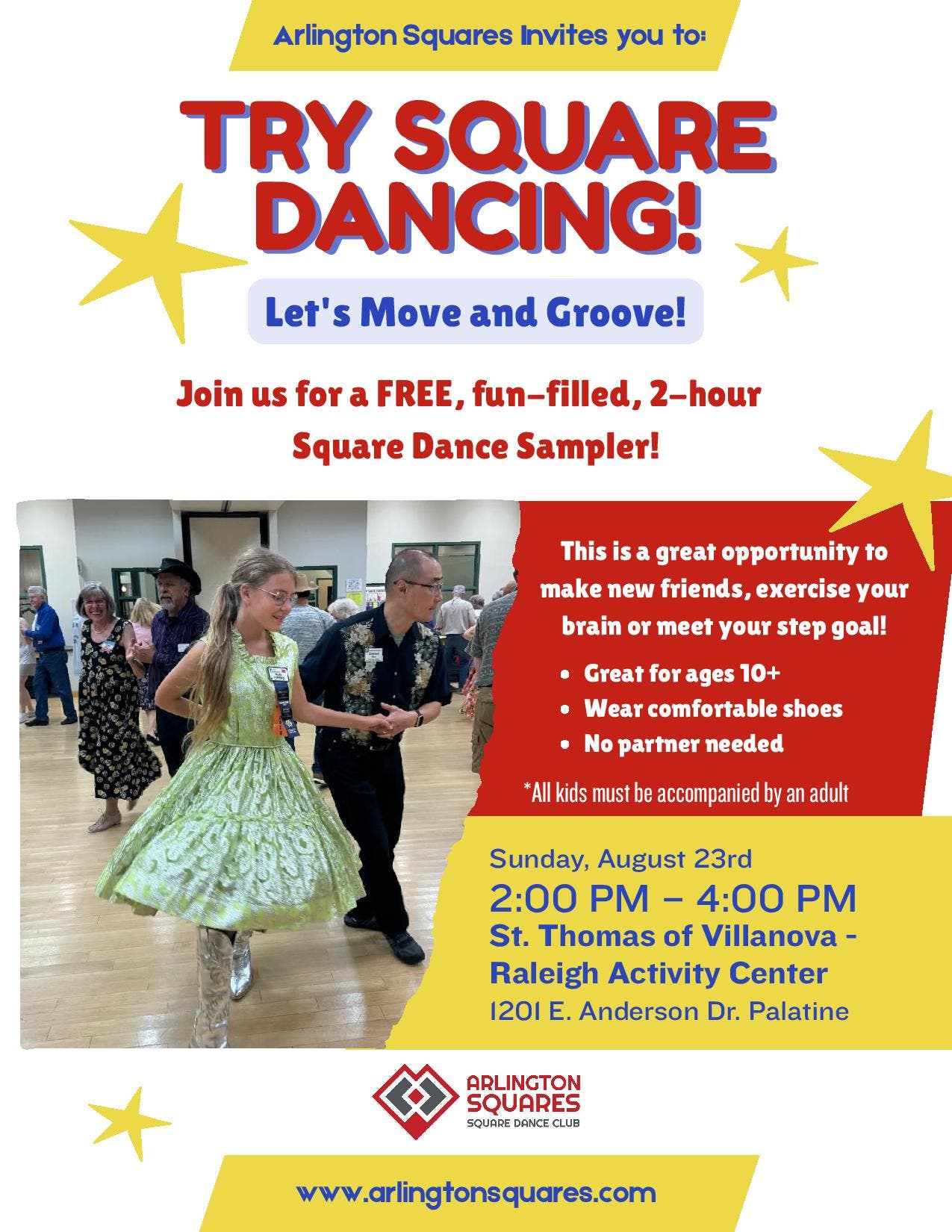 Try Square Dancing!