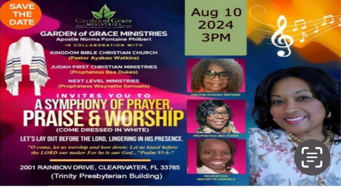 Aug 10 | A Symphony of Praise and Worship | St. Pete, FL Patch