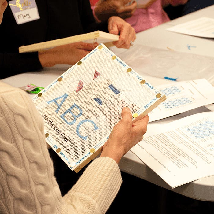 Introduction to Needlepoint Workshop @ Washington Duke Inn & Golf Club Vista Restaurant
