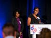 HCC Advanced Manufacturing Program graduates, mother and daughter Dorsia and Chanel Franklin.