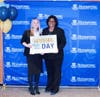 HCCF Executive Director Kristy Jelenik with Judith Corprew, EVP, Chief Compliance, Risk and CRA Officer, Patriot Bank and HCCF board member.