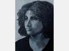 Self-portrait by HCC student, Aeemay Dabiran