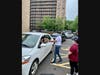 In honor of National Hamburger Day today, the Stamford Senior Center offered a complimentary drive-through grab-and-go burger lunch for its members, and members of the Church of Archangels Senior Group.