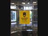 HCC students are required to wear masks and practice social distancing.