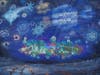 Maybe Here, 2020, acrylic, collage and mixed media on canvas, 70.5” x 96”