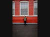 Proportions of the child to the industrial building reminds us of our own proportion to Covid-19.