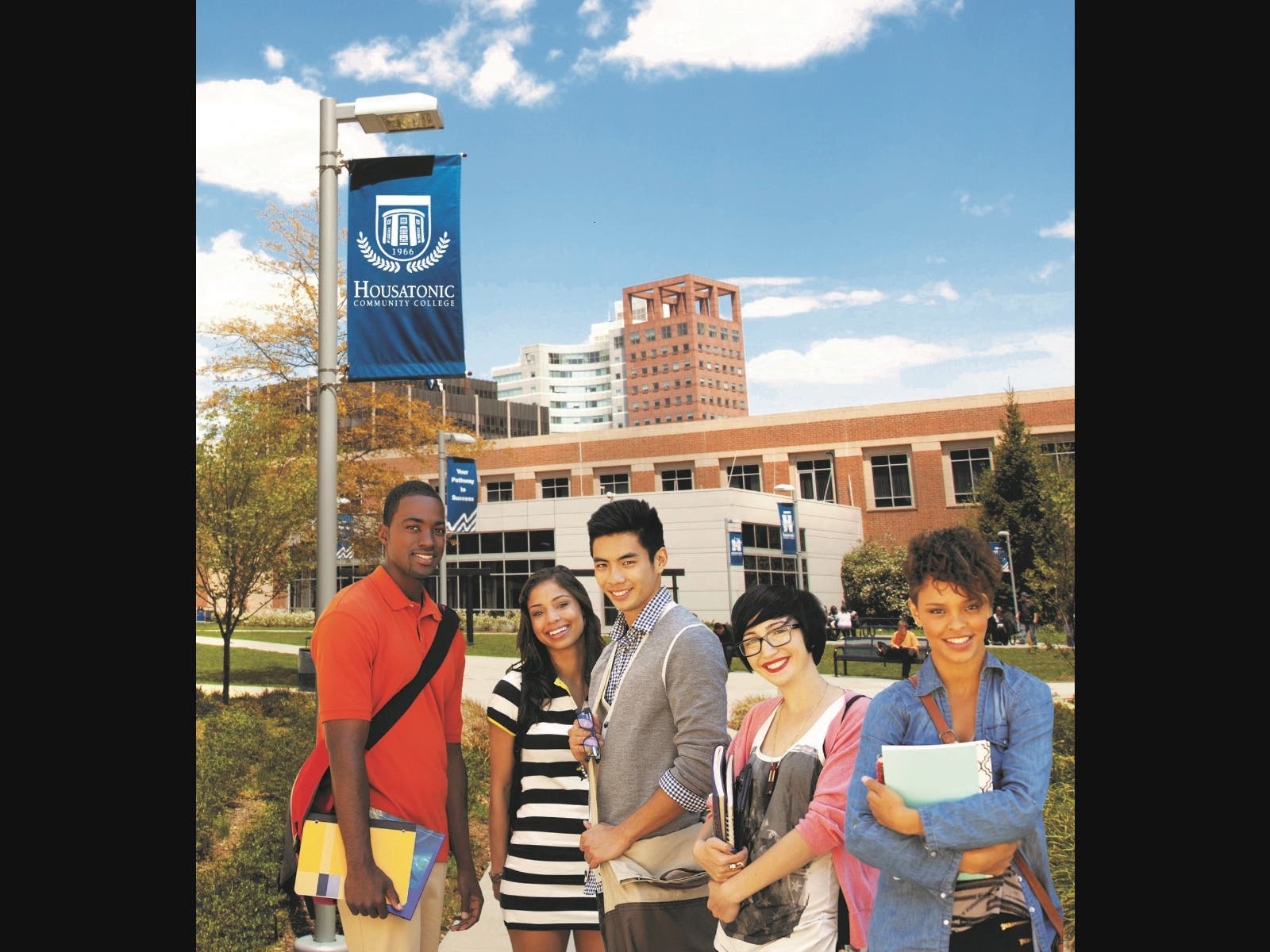 Berkowitz and Hanna donated to the Housatonic Community College Foundation’s Student Emergency Fund to help students remain in college and meet their needs during the pandemic. 
