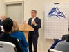 Connecticut Senate Majority Leader Bob Duff thanked Pacific House for the housing project, for making the area welcoming to all people and for taking care of those most vulnerable. 