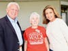 Norwalk Mayor Harry Rilling and his wife Lucia Rilling stand with Jane Ross, Executive Director of Smart Kids with Learning Disabilities, Inc. (center).